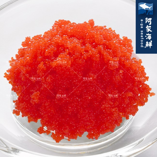 【阿家海鮮】紅魚子魚卵 500g±10%/盒(紅) (柳葉魚卵)